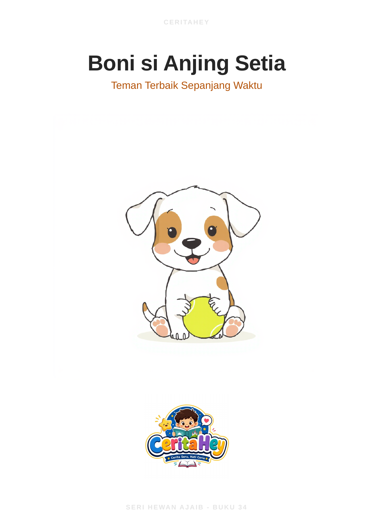 Boni Si Anjing Setia